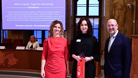 Ocenění Brno Ph.D. Talent putuje i do MOÚ